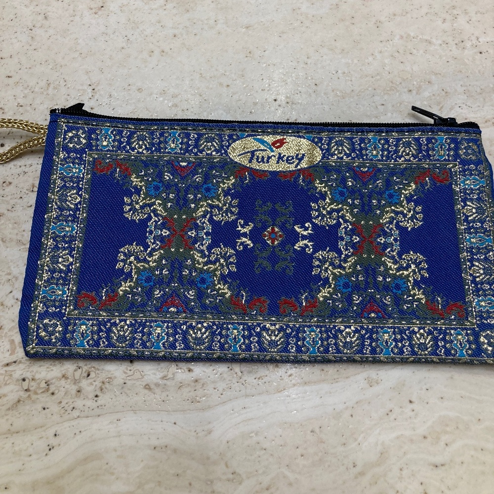Turkey Rug Design Women's Pouch Coin Purse With Zipper